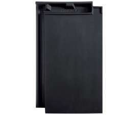 "Creaton" Domino 821 Schwarz matt engobiert čerpės