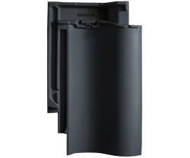 "Creaton" Sinfonie 821 Schwarz matt engobiert čerpės