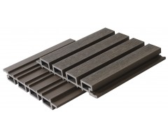 „Mikko“ WPC fasado dailylentės, 26×219×3600 mm, Walnut „Mikko“ WPC fasado dailylentės, 26×219×3600 mm, Walnut