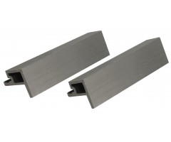 „Mikko“ WPC fasado šoninis užbaigimo profilis, 49×49 mm, Antique Wood