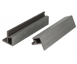 „Mikko“ WPC fasado šoninis užbaigimo profilis, 49×49 mm, Antique Wood