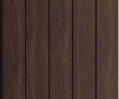 Legro FS 21 fasadinės plokštės, 210×27,5×3600 mm, Walnut