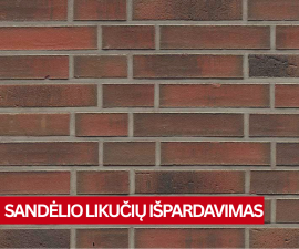 "Feldhaus Klinker" klinkerio plytelės R882DF9