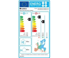 Oro kondicionierius Gree Pular 3,2/3,4 kW, su Wi-Fi, kompl.