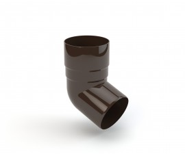  63 mm alkūnė 67,5°, GAMRAT (PVC) 