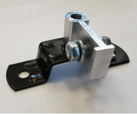  Lietvamzdžio apkabos universalus laikiklis (2 detalės), GAMRAT (PVC) 