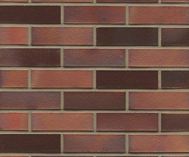 "MUHR" klinkerio plytos L04EG - Rotbraun Bunt Edelglanz