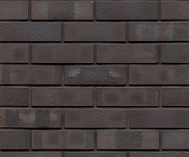 "MUHR" klinkerio plytos L05KS - Eisenschmelz Schwarzbraun Kohle Spezial