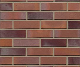 "MUHR" klinkerio plytos L14 - Rotblau Bunt