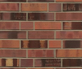 "MUHR" klinkerio plytos L18 - Lachsbraun Geflammt