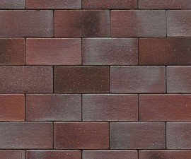 "Muhr" klinkerio trinkelės 10 Violettblau Geflammt