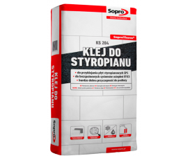 Polistireninio putplasčio plokščių klijai SoproTherm KS 204