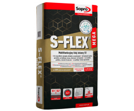 Daugiafunkcinis gelinis klijų skiedinys Sopro S-FLEX Mega S1