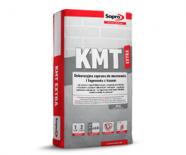 Dekoratyvinis mūro ir rievėjimo mišinys Sopro KMT extra, 25 kg