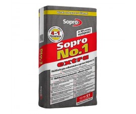 Plytelių klijai Sopro Nr. 1 400 extra, 22,5 kg
