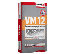 Montažinis skiedinys Sopro VM 12, 2-12 cm storio sluoksniams