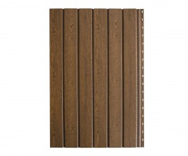 Plieninis SOFITAS, auksinio ąžuolo imitacija, su perforacija arba be perforacijos