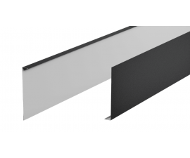 Detalė po lataku/vėjalente, įv. matmenys, spalvos, padengimai