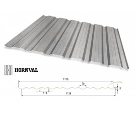 Trapecinis profilis E-18 plus MAX, fasadinis