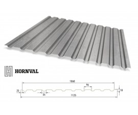 Trapecinis profilis E-18, fasadinis