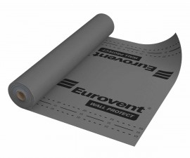 PRIEŠVĖJINĖ PLĖVELĖ EUROVENT WALL PROTECT 100 GR./M², 1,5 M. X 50 M. = 75 M²
