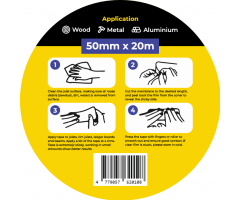 Lipni juosta FastShifter terasų lagėms apsaugoti, 50 mm × 20 m Lipni juosta FastShifter terasų lagėms apsaugoti, 50 mm × 20 m
