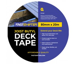 Lipni juosta FastShifter terasų lagėms apsaugoti, 80 mm × 20 m