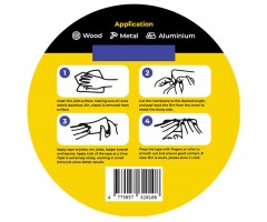 Lipni juosta FastShifter terasų lagėms apsaugoti, 80 mm × 20 m Lipni juosta FastShifter terasų lagėms apsaugoti, 80 mm × 20 m