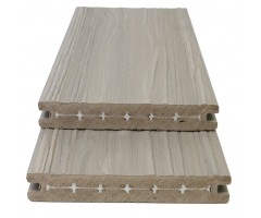 „Mikko“ PVC Co-Extrusion pilnavidurės terasinės lentos, 23×140×3600 mm, Antique Wood