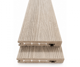 „Mikko“ PVC Co-Extrusion terasinės užbaigimo lentos, 23×140×3600 mm, Antique Wood