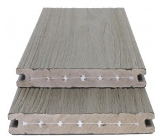 „Mikko“ PVC Co-Extrusion pilnavidurės terasinės lentos, 23×140×3600 mm, Walnut „Mikko“ PVC Co-Extrusion pilnavidurės terasinės lentos, 23×140×3600 mm, Walnut