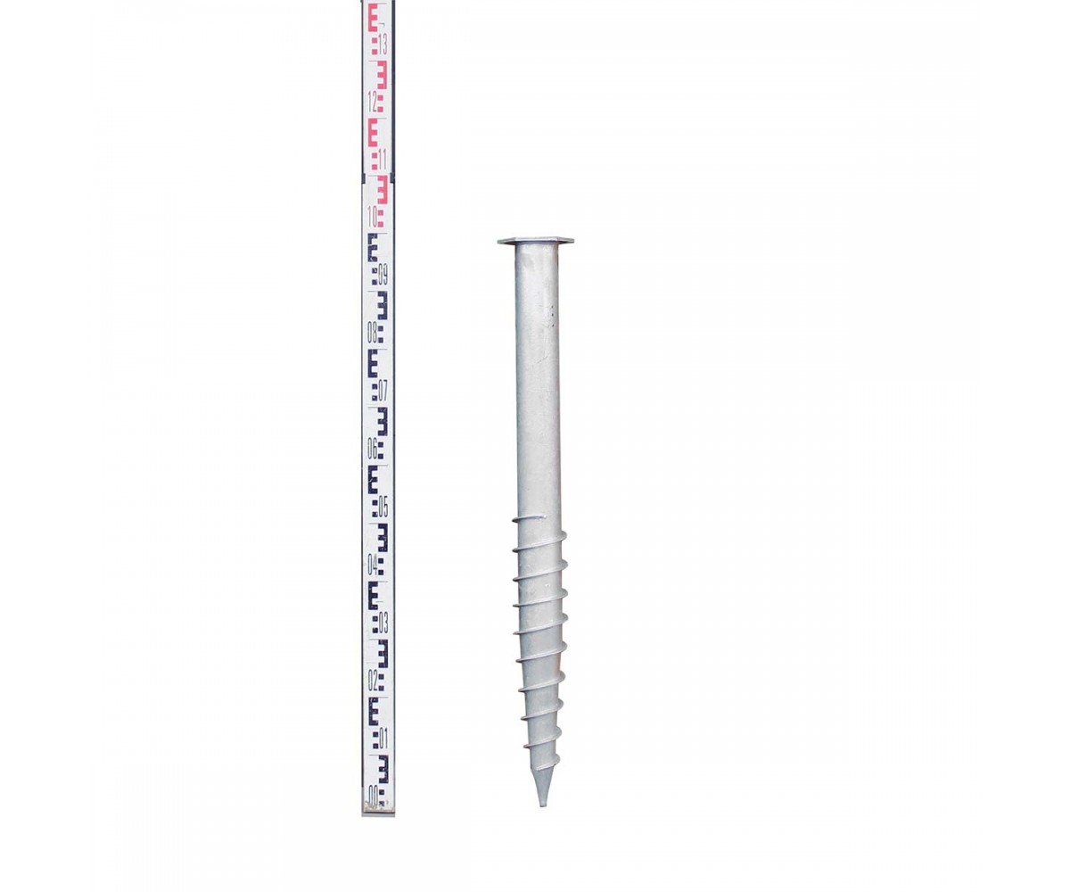 Sraigtinis pamatas M, 68×1000×1,8 mm, M12 Sraigtinis pamatas M, 68×1000×1,8 mm, M12