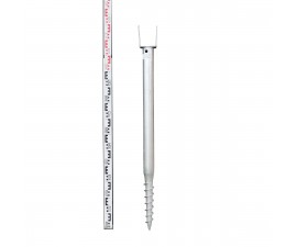 Sraigtinis pamatas U, 101×1300×1,8 mm, M12