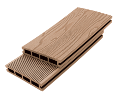 Bruggan Elegant Light 3D WPC terasinės lentos, 25×150×3000 mm, Copper Natural
