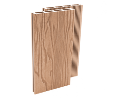 Bruggan Elegant Light 3D WPC terasinės lentos, 25×150×3000 mm, Copper Natural