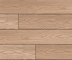 Bruggan Elegant Light 3D WPC terasinės lentos, 25×150×3000 mm, Copper Natural