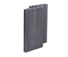 Bruggan Elegant Light 3D WPC terasinės lentos, 25×150×3000 mm, Graphite