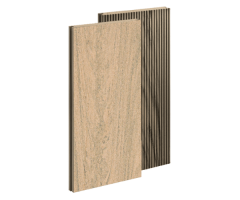 Bruggan MultiColor 3D WPC terasinės lentos, 19×140×3000 mm, Sand