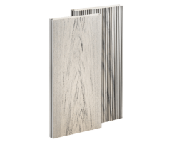 Bruggan MultiColor 3D WPC terasinės lentos, 19×140×3000 mm, Smoke White