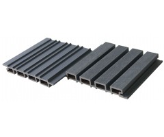 „Co-Extrusion Cladding“ WPC fasado dailylentės, 26×219×3200 mm, Smoke Grey