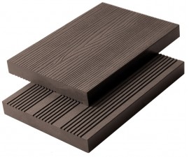 „Mikko“ Universali 3D WPC užbaigimo lenta, 20×140×3600 mm, Walnut