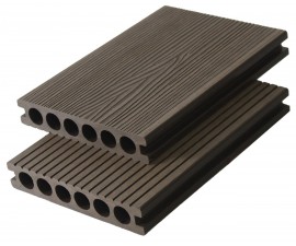 „Mikko“ WPC 3D terasinės lentos, 25×140×3600 mm, Light Coffee