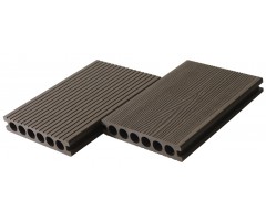 „Mikko“ WPC 3D terasinės lentos, 25×140×3600 mm, Light Coffee