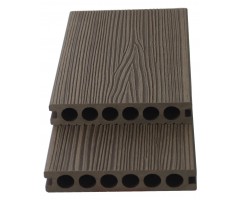 „Mikko“ WPC 3D terasinės lentos, 25×140×3600 mm, Light Coffee