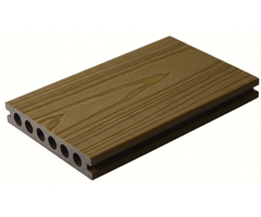 „Mikko“ WPC terasinės lentos, Co-Extrusion, 23×140×3600 mm, Teak