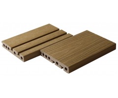 „Mikko“ WPC terasinės užbaigimo lentos, 23×138×3600 mm, Teak