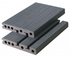 „Mikko“ WPC terasinės užbaigimo lentos, 23×138×3600 mm, Smoke Grey