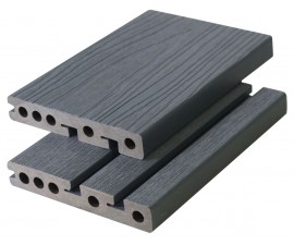 „Mikko“ WPC terasinės užbaigimo lentos, 23×138×3600 mm, Smoke Grey