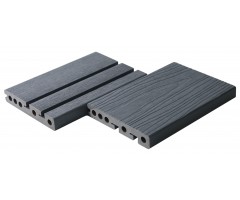 „Mikko“ WPC terasinės užbaigimo lentos, 23×138×3600 mm, Smoke Grey