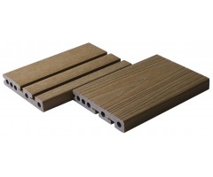 „Mikko“ WPC terasinės užbaigimo lentos, 23×138×3600 mm, Teak